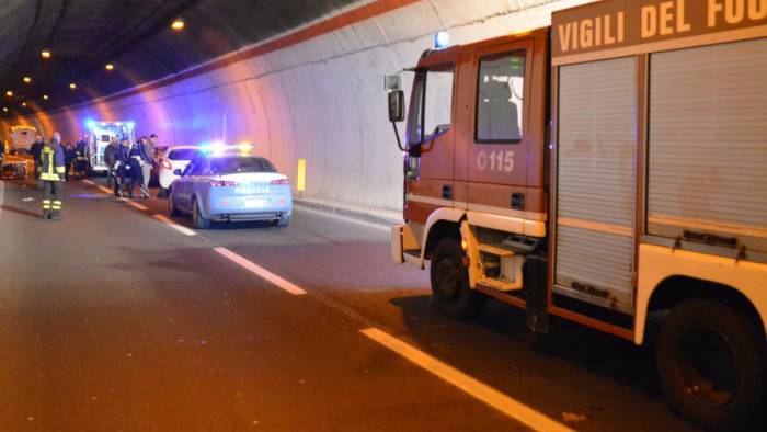 Incidente Galleria Autostrada