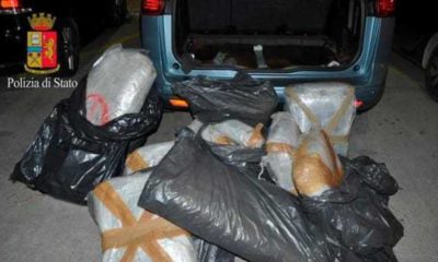 Sequestro di materiale stupefacente
