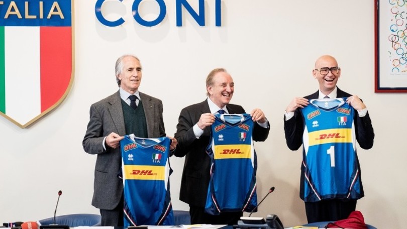 DHL main sponsor Italvolley