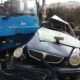 Incidente tra pullman ed auto Arcella