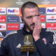 Leonardo Bonucci in lacrime