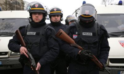 Polizia Francese per attentato