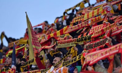 Sciarpata dei tifosi del Benevento