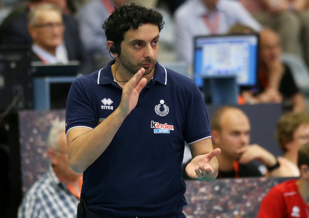 Davide Mazzanti coach Italvolley