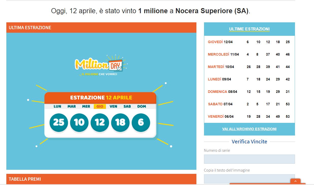 Million Day Nocera Superiore