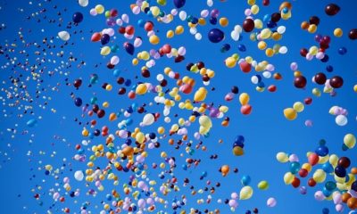 palloncini in volo