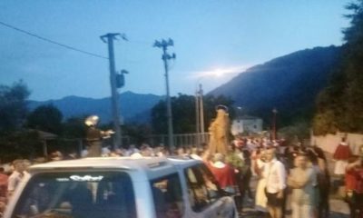 Auto sulla Processione Galdo di Carifi