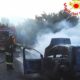Auto incendiata Monte Laura