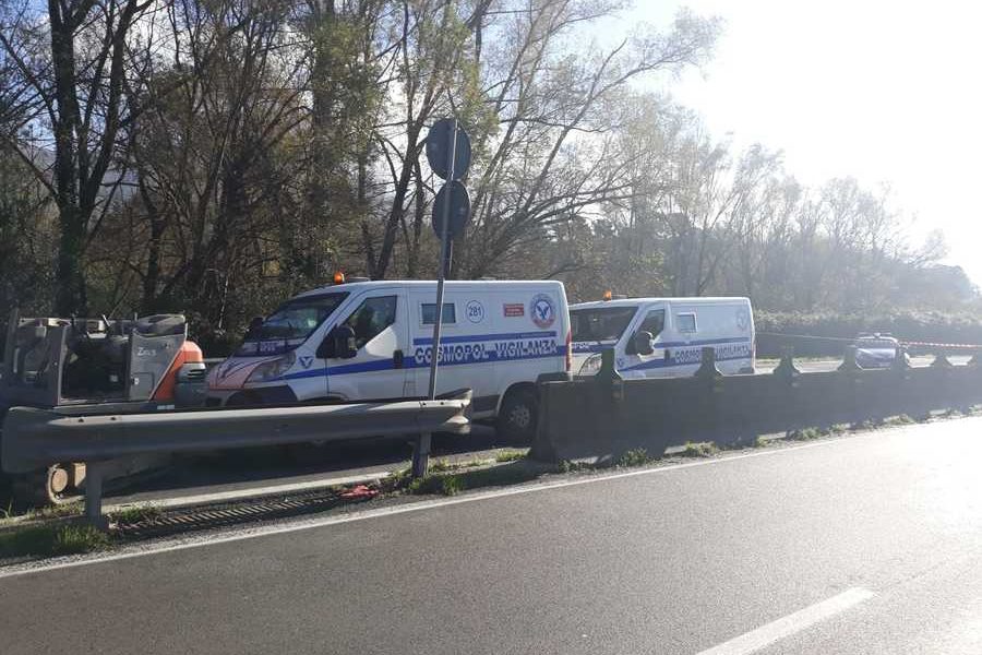 Raccordo Salerno-Avellino rapina portavalori