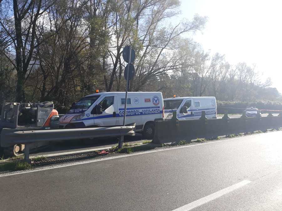 Raccordo Salerno-Avellino rapina portavalori