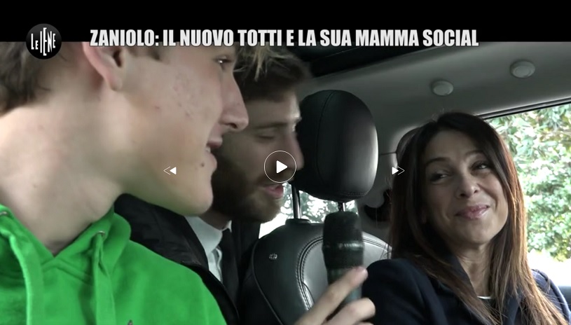 Zaniolo mamma Iene