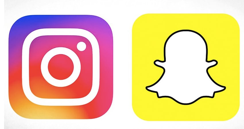 Snapchat Instagram