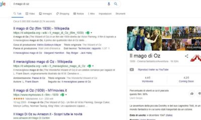 Il mago di Oz Google