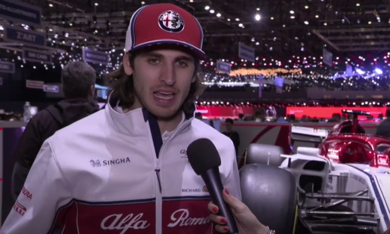 Antonio Giovinazzi Formula 1