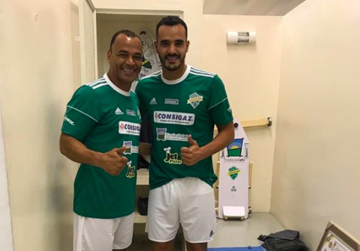 Cafu e il figlio Danilo