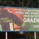 Cartellone Vigili del Fuoco