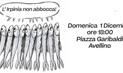 Manifestazione Sardine d'Irpinia