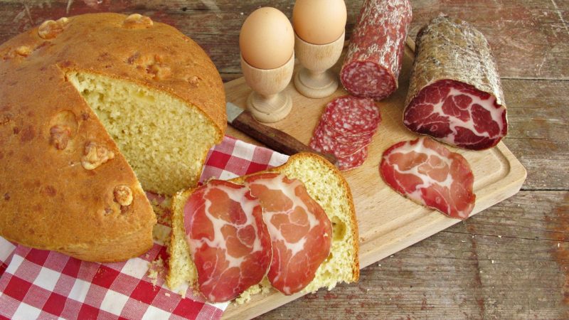 Torta di Pasqua, tipica pietanza pasquale umbra