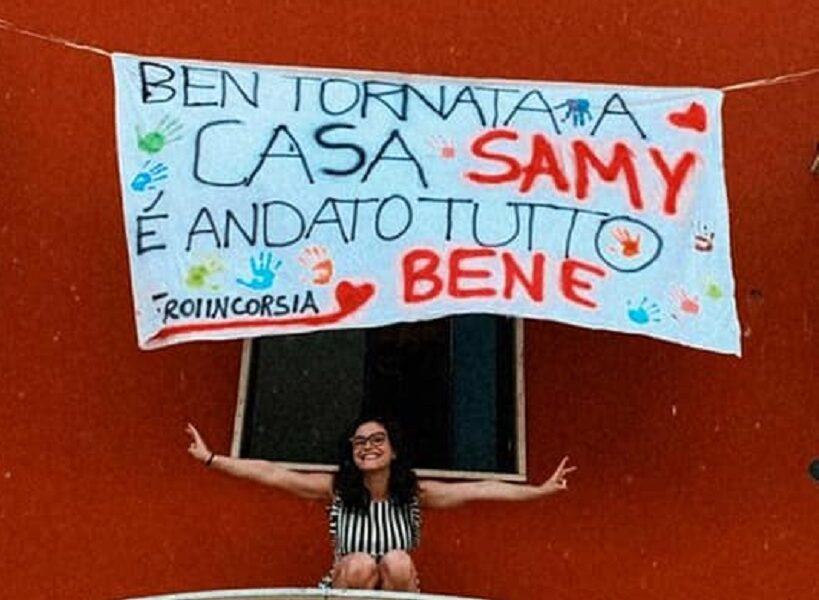 Bentornata a casa Samy