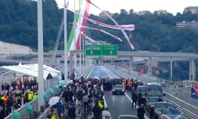 Inaugurazione Ponte San Giorgio Genova