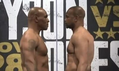 Mike Tyson e Roy Jones Jr.