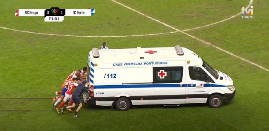 Braga Porto Ambulanza