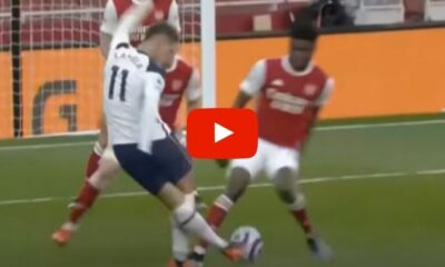 Gol Lamela Rabona Arsenal