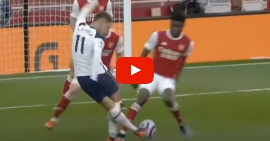Gol Lamela Rabona Arsenal