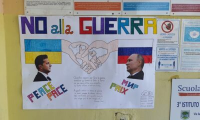 No alla Guerra Cartellone