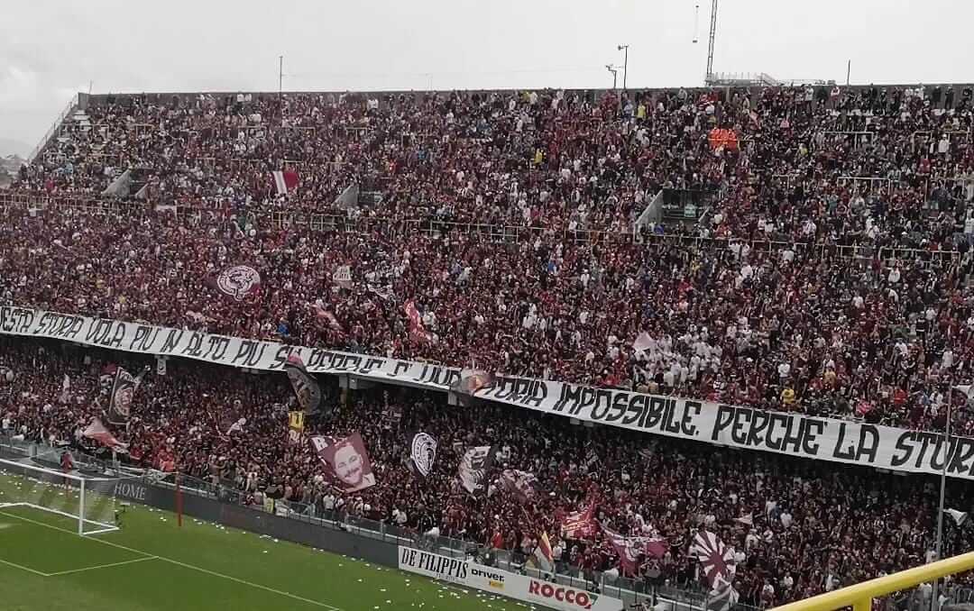 Coreografia Salernitana Fiorentina