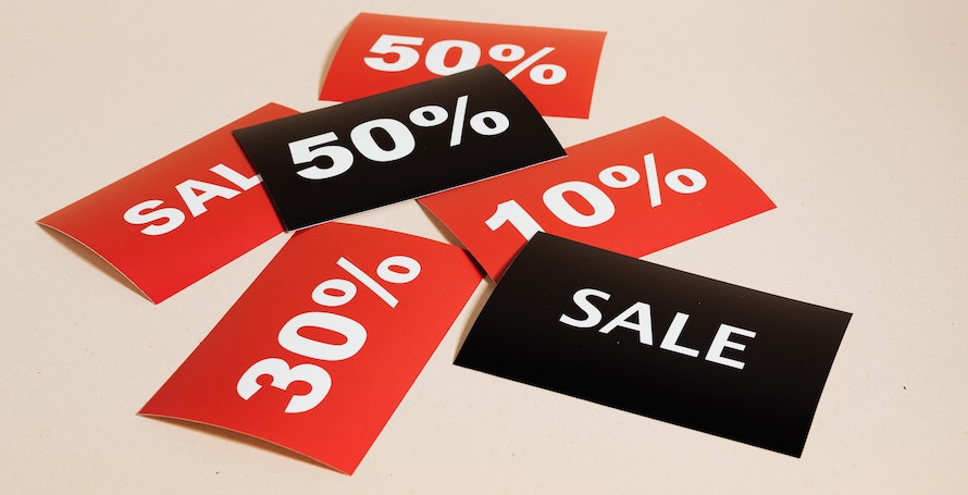 Saldi e percentuale
