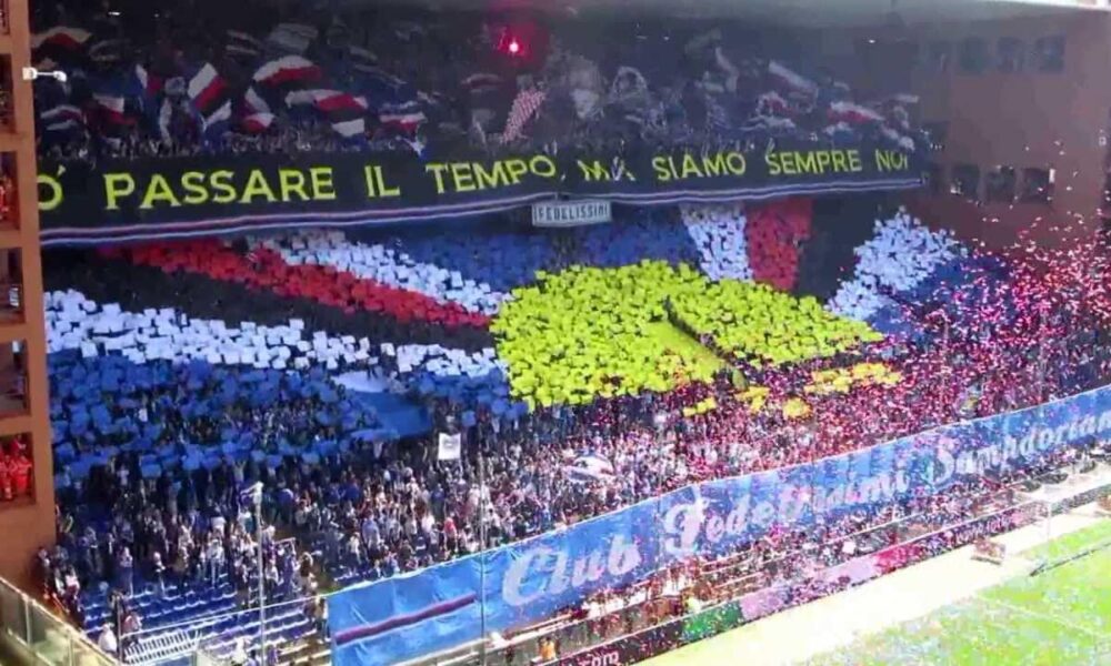 Curva Sampdoria tifosi