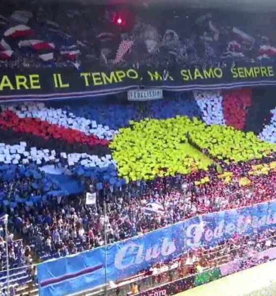 Curva Sampdoria tifosi