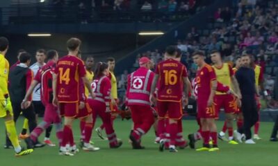 Udinese-Roma interrotta