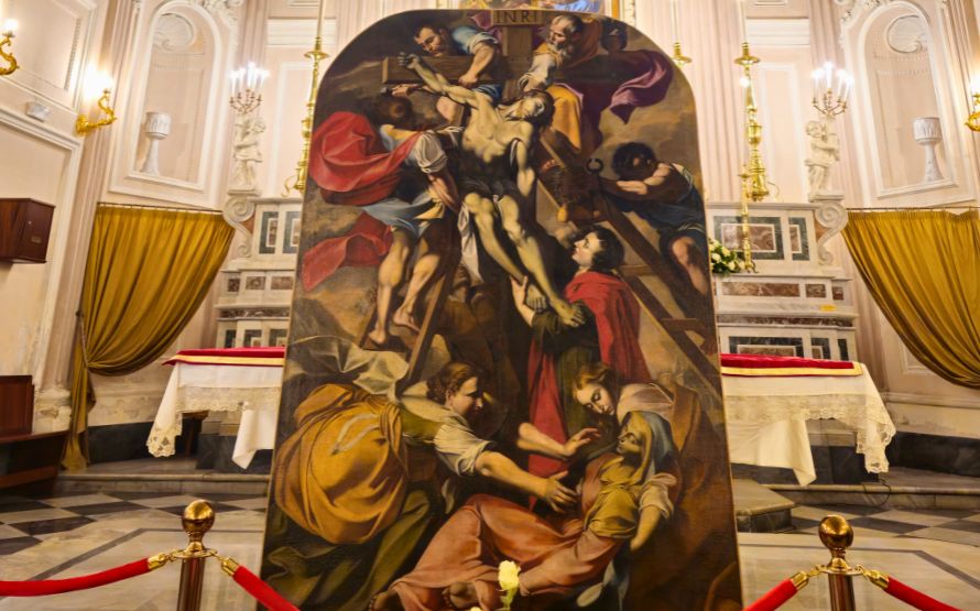 La Deposizione Quadro Restituito