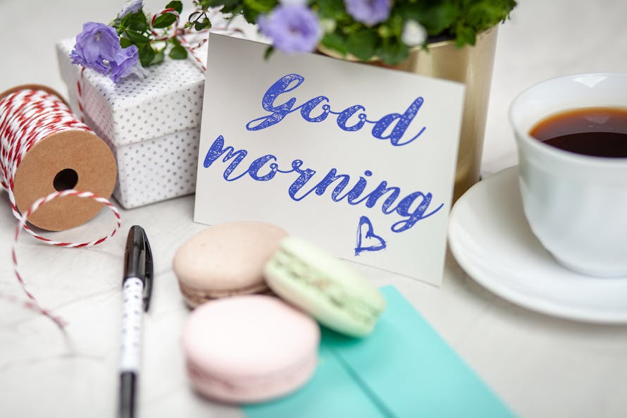 Buongiorno caffè biscotti