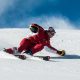 Sciatore sulla neve