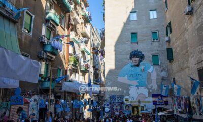 Largo Maradona ai Quartieri Spagnoli