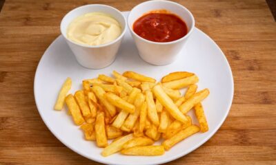 Patatine Fritte Ketchup Maionese