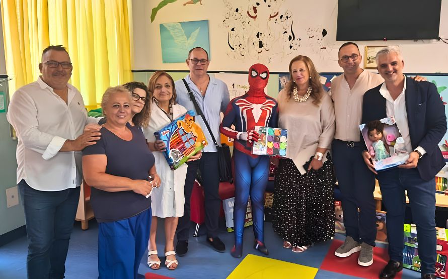 Donazione Umberto I Pediatria e TIN